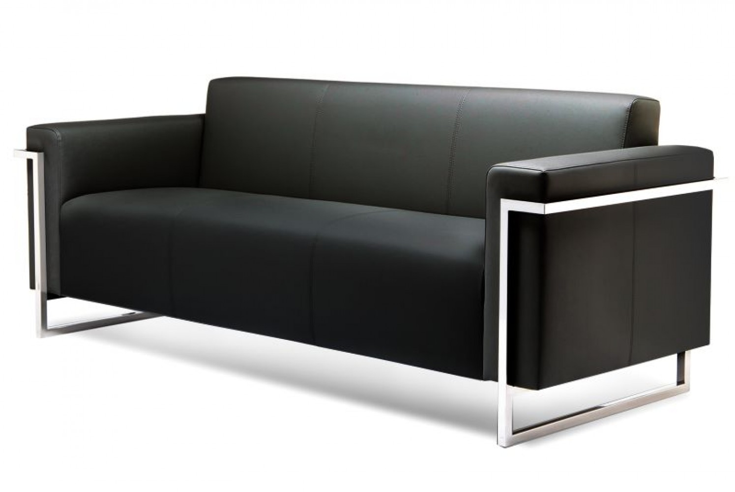 Трехместный диван Elegance black - аренда без залога для мероприятий в ...